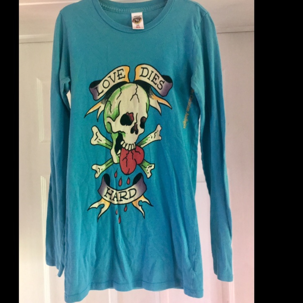 Ed Hardy love dies hard shirt